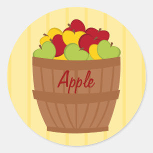 Sticker Rond La boulangerie aux pommes