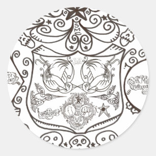 STICKER ROND "LA COLLECTION"