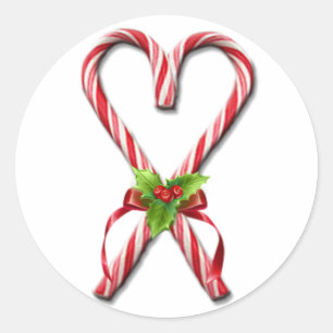 Sticker Rond La collection 2 de coeur de sucres de canne