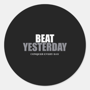 Sticker Rond La collection Insre To Be Great bat hier Co