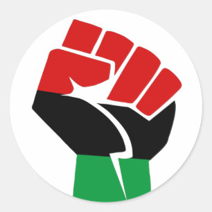Sticker Rond La culture noire compte 
