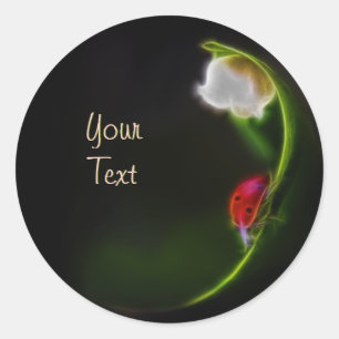 Sticker Rond La Dame de la Vallée