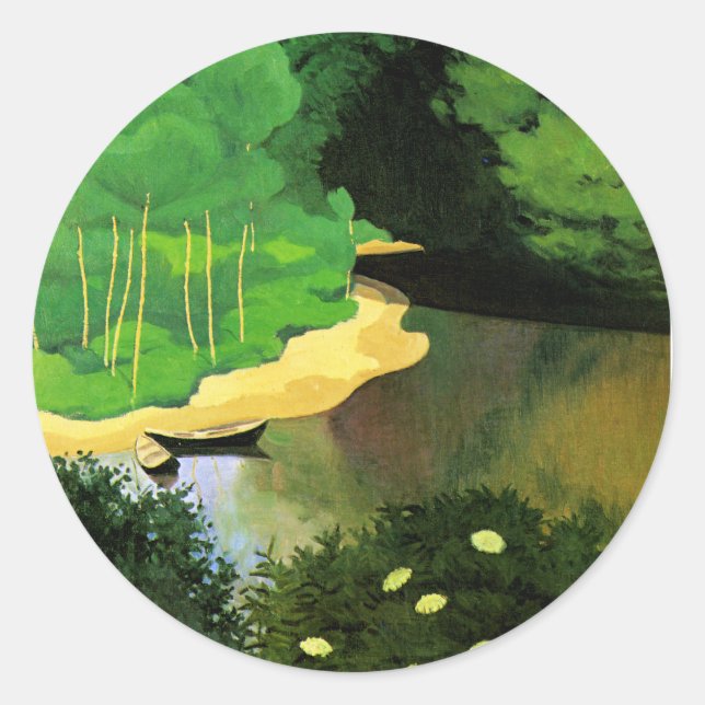 Sticker Rond La Dordogne avec Carrence (Devant)