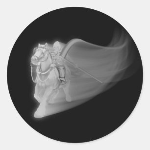 Sticker Rond La Faucheuse Grim Repart