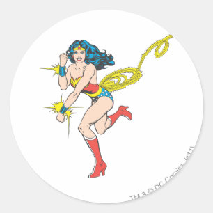 Sticker Rond La Femme aux menottes