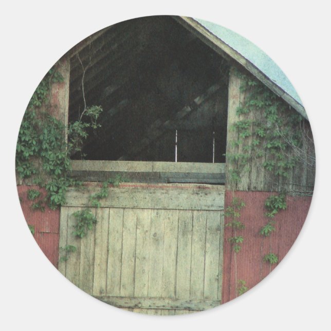 Sticker Rond La grange d'Ivy (Devant)