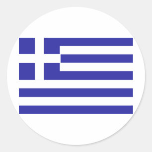 STICKER ROND LA GRÈCE