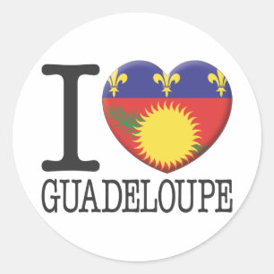 Sticker Rond La Guadeloupe