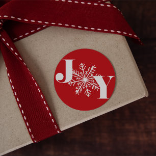 Sticker Rond La joie festive Vacances