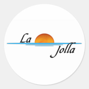 Sticker Rond La Jolla