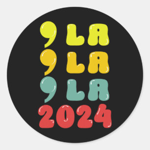Sticker Rond La - Kamala Harris