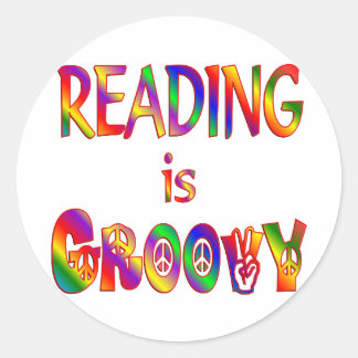 Sticker Rond La lecture est Super