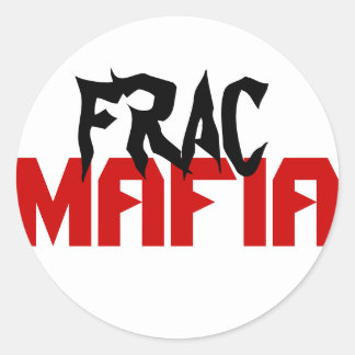 Sticker Rond La mafia du Frac