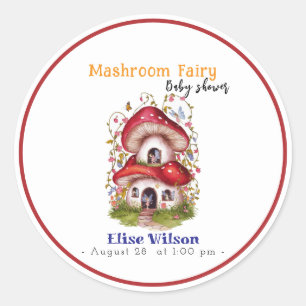 Sticker Rond La magie des mashroom douces est en route