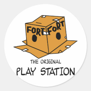 Sticker Rond La Play Station d'origine