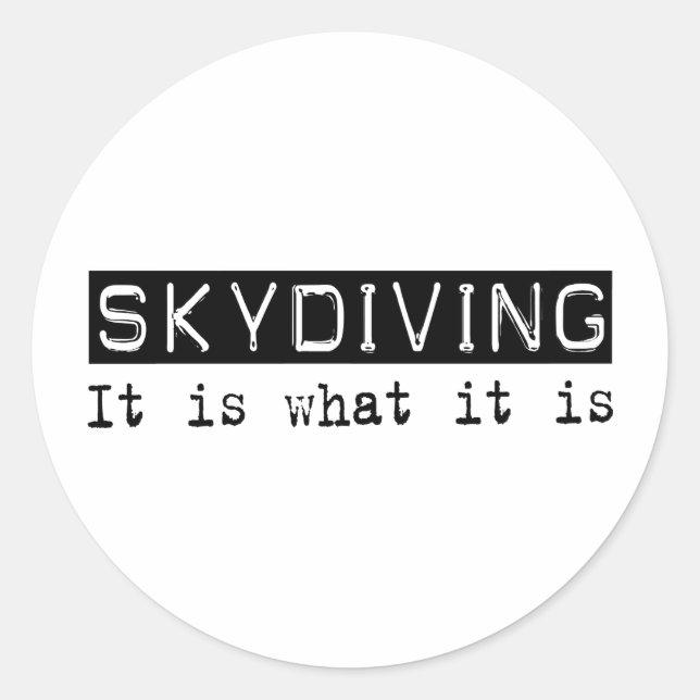 Sticker Rond La Plongée (Devant)