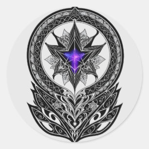 Sticker Rond La première gile