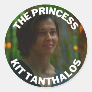 Sticker Rond La Princesse - Kit Tanthalos