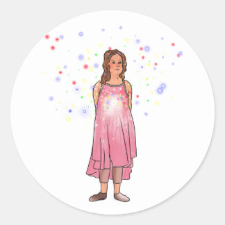 Sticker Rond La prochaine étape Margie disparaît