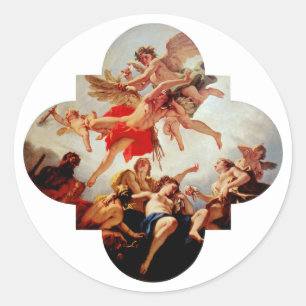 Sticker Rond La punition de l'amour