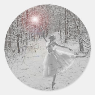 Sticker Rond La Reine des neiges