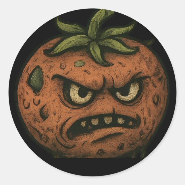 Sticker Rond La Sauceberry de Lasanghetti  (Devant)