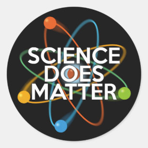 STICKER ROND LA SCIENCE COMPTE