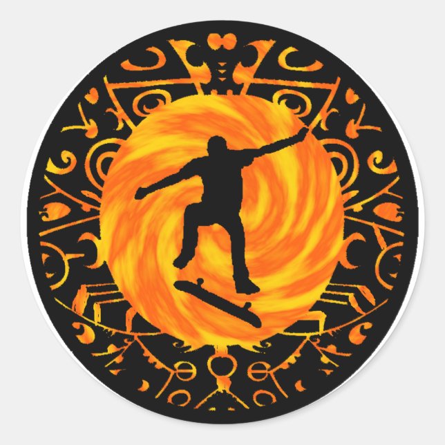 STICKER ROND LA SECOUSSE DE TRE (Devant)