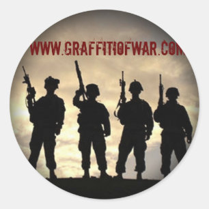 Sticker Rond La silhouette se fanent pour noircir autour des