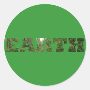 Sticker Rond La terre