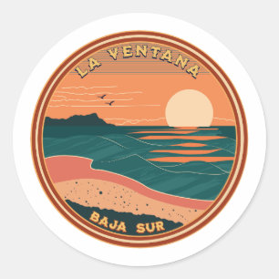 Sticker Rond La Ventana Baja California Mexico Travel