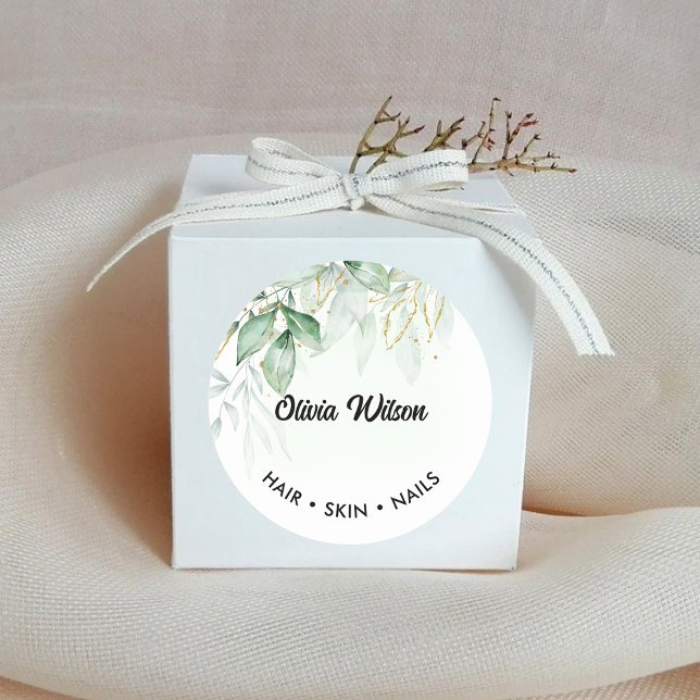 Sticker Rond La verdure (Créateur téléchargé)