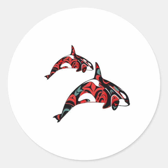 STICKER ROND LA VÉRITÉ DANS LES ORIENTATIONS (Devant)