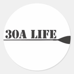 Sticker Rond la VIE 30A "WATERMAN "