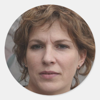 Sticker Rond La vie est ce que vous en faites