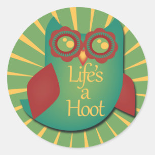 Sticker Rond La vie est un piment