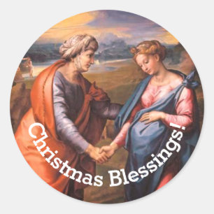 Sticker Rond La Visitation