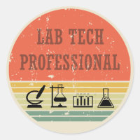 Lab tech professionnel vintage coucher de soleil r
