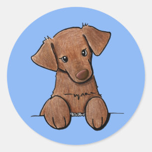 Sticker Rond Laboratoire de chocolat KiniArt