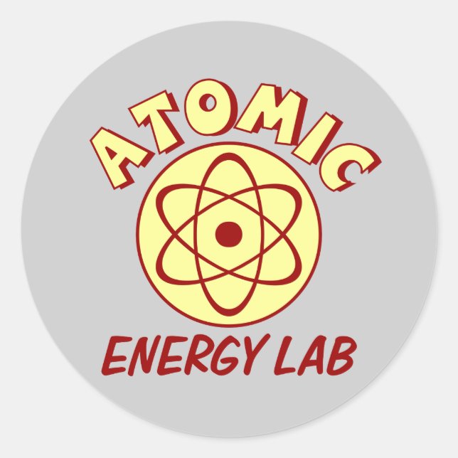 Sticker Rond Laboratoire de l'énergie atomique (Devant)