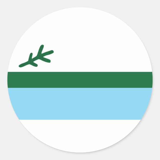 Sticker Rond labrador (Devant)