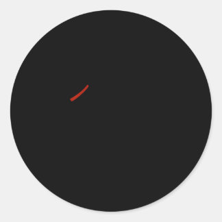 Sticker Rond Labrador Retriever