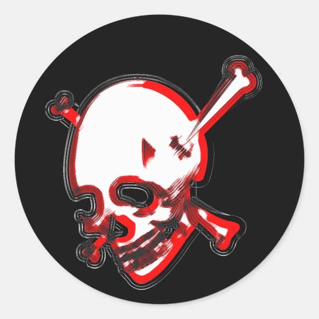 Sticker Rond Labyrinthe Roger #1 (Devant)