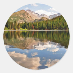 Sticker Rond Lac bear. Le Colorado