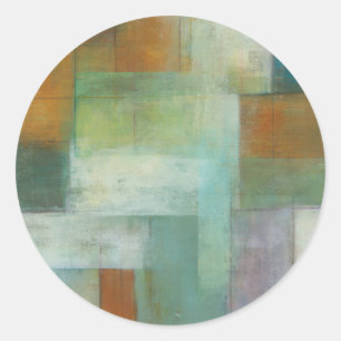 Sticker Rond Lac Blue Essence II