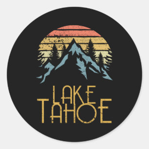 Sticker Rond Lac Tahoe Californie Nevada