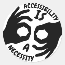 L'ACCESSIBILITÉ EST UN SYMBOLE D'Interprète NÉCESS