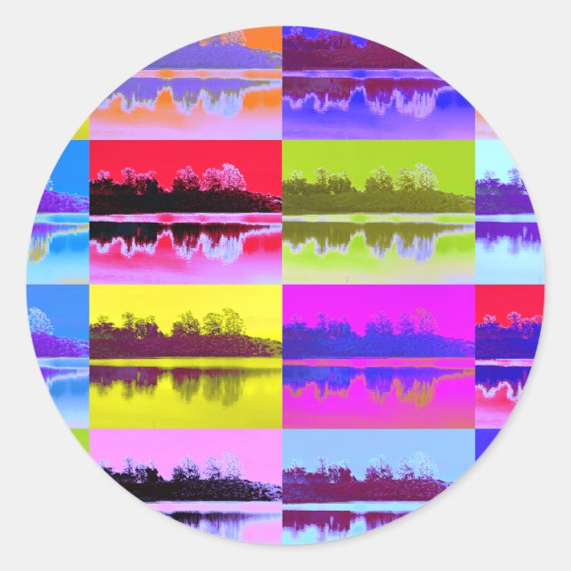 STICKER ROND LACS (Devant)