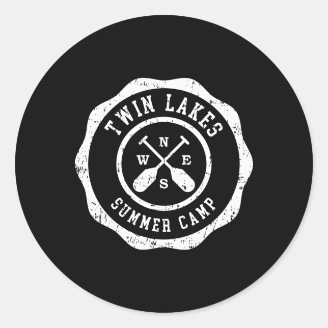 Sticker Rond Lacs jumeaux (Devant)