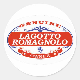 Sticker Rond Lagotto Romagnolo